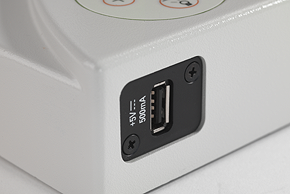 Integrated 5-Volt USB power supply Integrated 5-Volt USB power supply