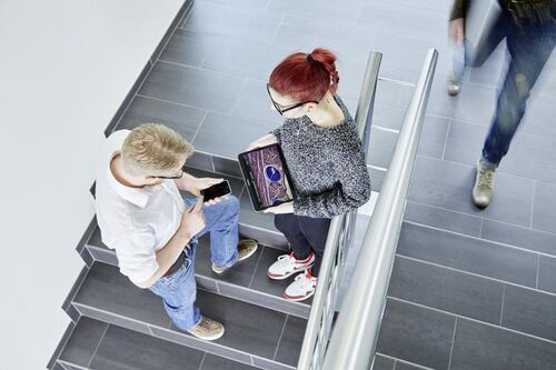 Some cameras create their own Wi-Fi hotspot so that students can access images with their mobile devices or laptops. Some cameras create their own Wi-Fi hotspot so that students can access images with their mobile devices or laptops.