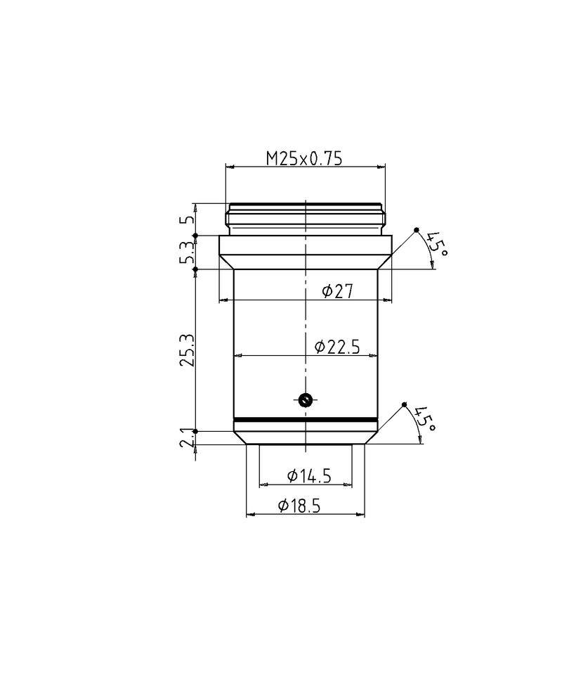 HI PLAN 10x/0,25 PH 1