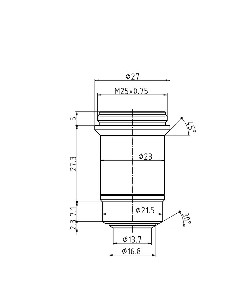 N PLAN L 50x/0,50