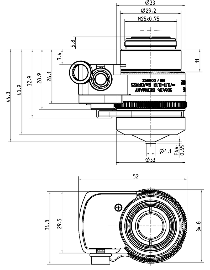 HC PL APO SAPPHIRE 40x/1,1 W motCORR CS2