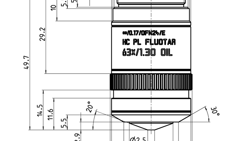 HC PL FLUOTAR 63x/1,30 OIL