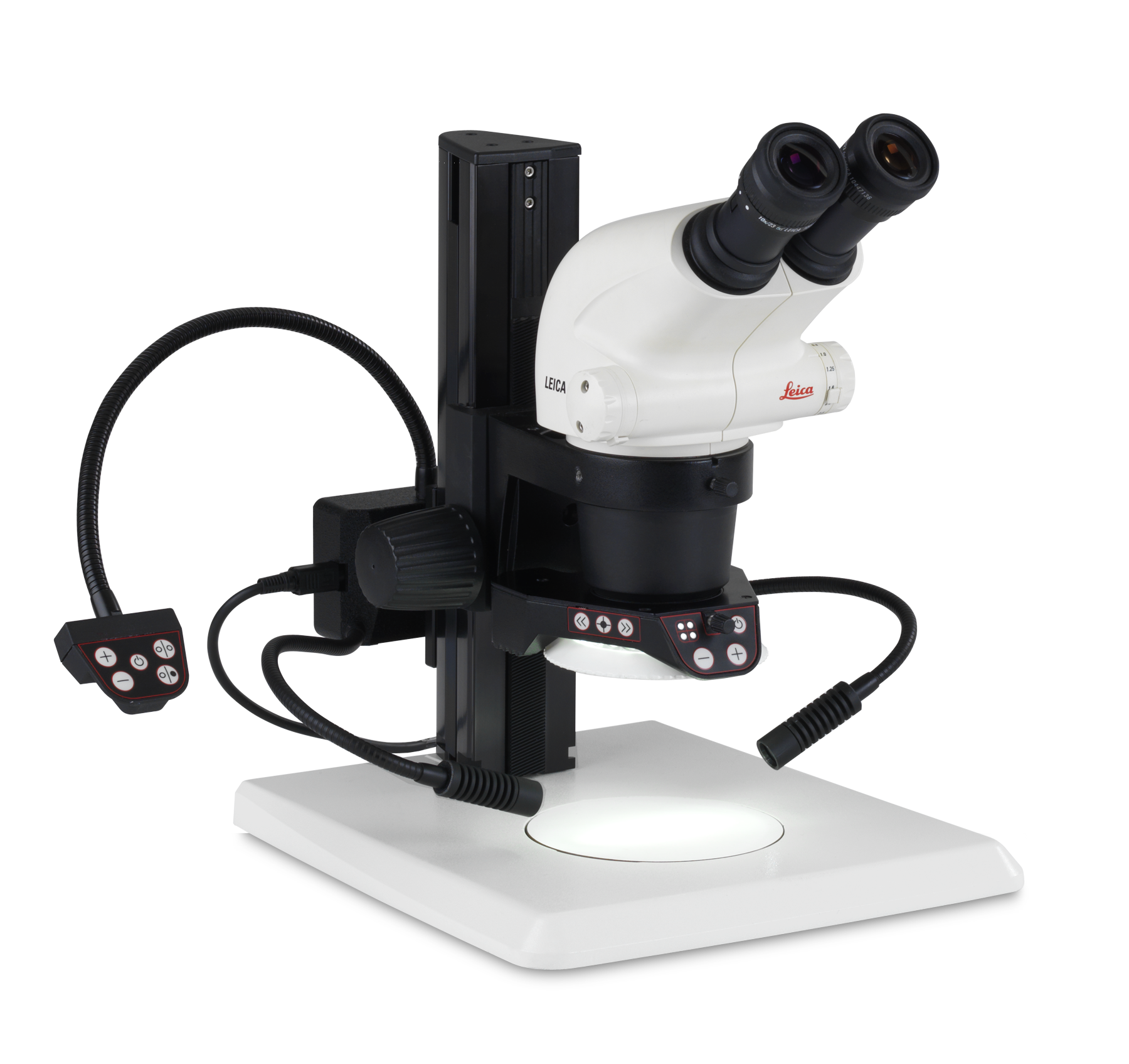 편안함을 제공하고 생산성을 증대시키는 그리너프(Greenough) 광학계의 입체 현미경 Leica S6 E