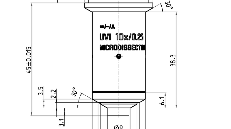 UVI 10x/0,25 MICRODISSECTION