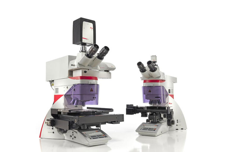 Dois sistemas para suas descobertas: Leica LMD7 para as mais elevadas expectativas e uso mais flexível, Leica LMD6 para resultados extraordinários em dissecação padrão de tecidos