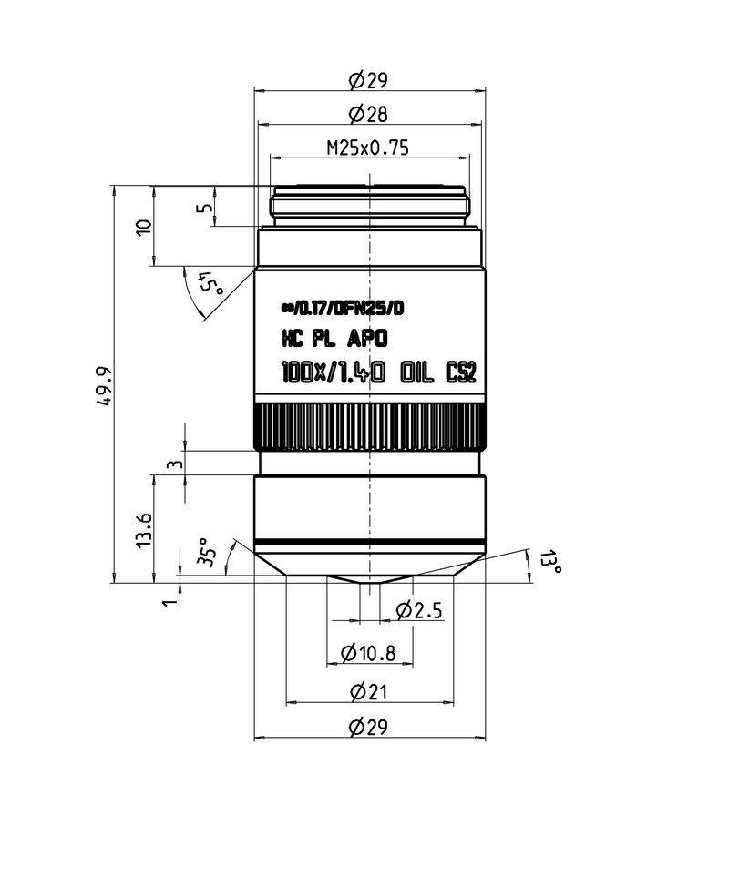 HC PL APO 100x/1,40 OIL CS2