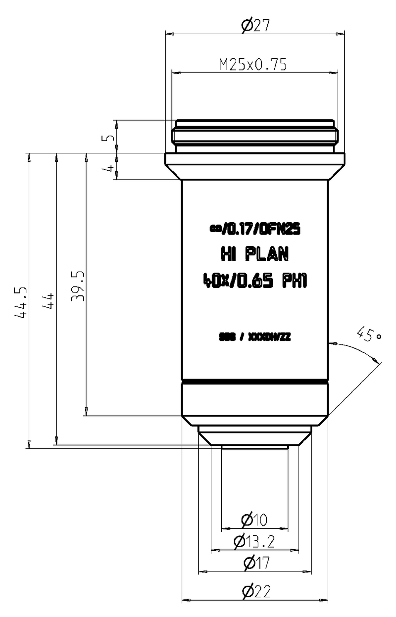 HI PLAN 40x/0,65 PH1