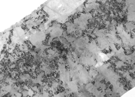 Cross Section, Copper and Gold Layers – TEM image.