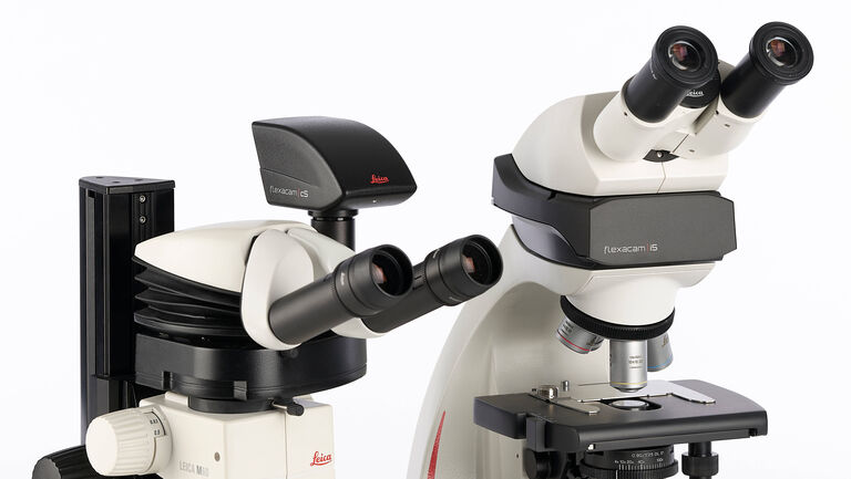 Leica flexacam c5 & i5, M60 & DM500 Microscopes