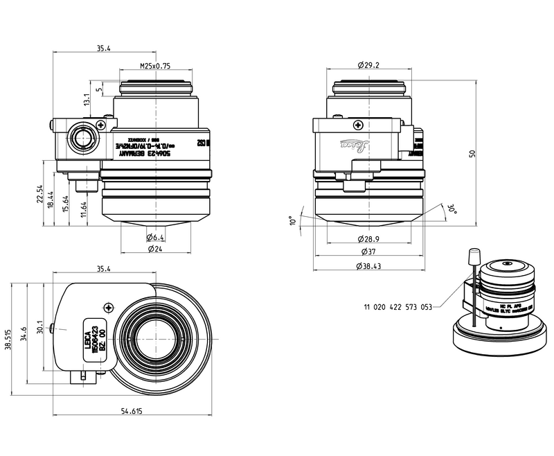 HC PL APO 40x/1,25 GLYC motCORR CS2