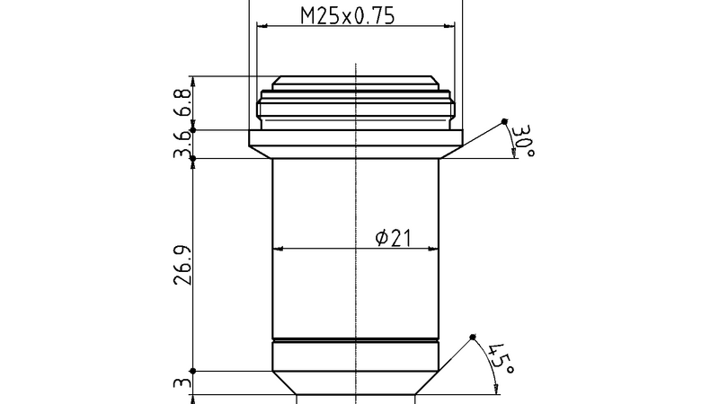 N PLAN 2,5x/0,07