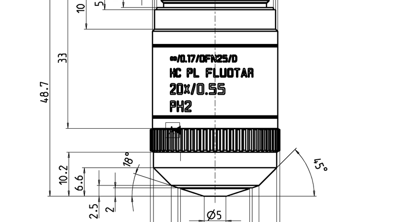 HC PL FLUOTAR 20x/0,55 PH2