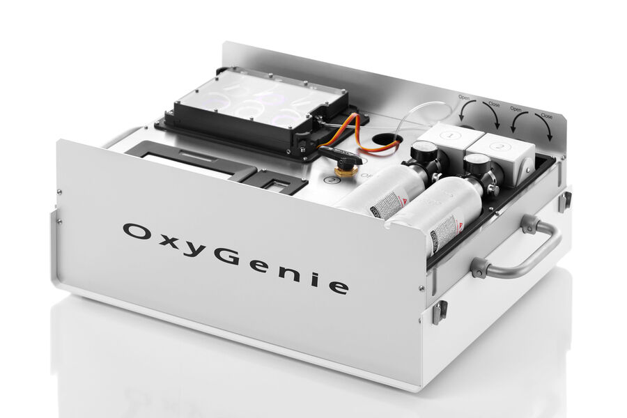 Oxygenie’s incubator system Oxygenie’s incubator system