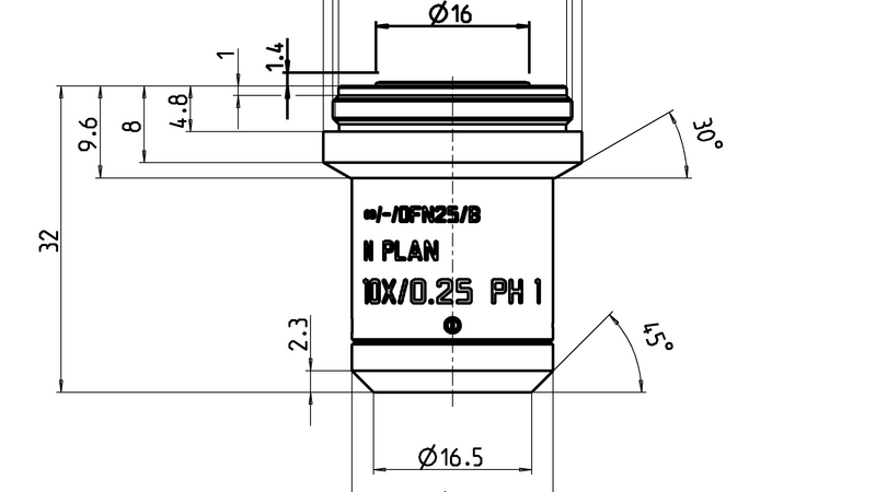 N PLAN 10x/0,25 PH1