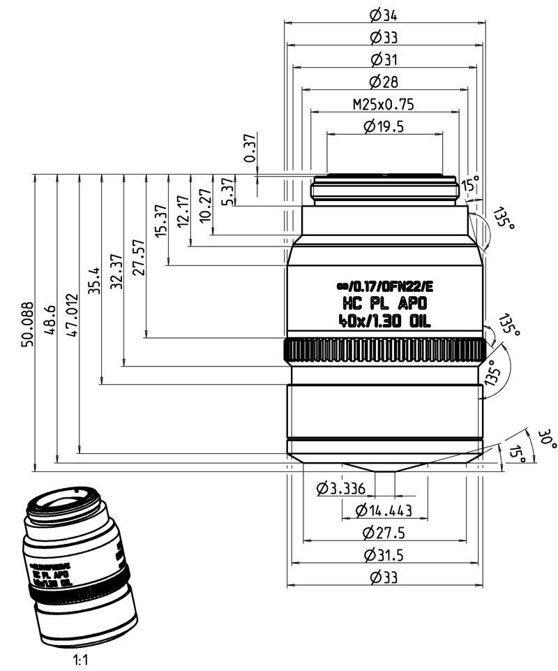 HC PL APO 40x/1.30 OIL