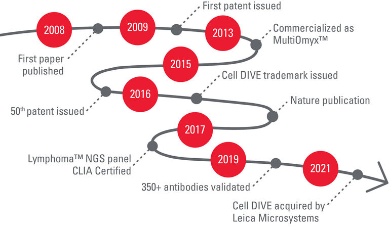 Cell DIVE Timeline
