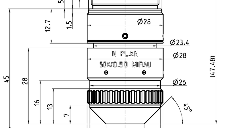 N PLAN L 50x/0.50 MIRAU