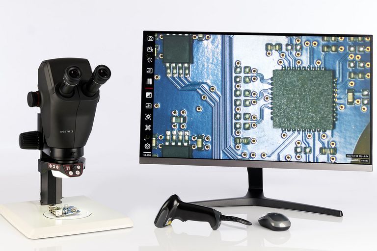 Ivesta 3 (Integrated camera) with Enersight and barcode scanner.