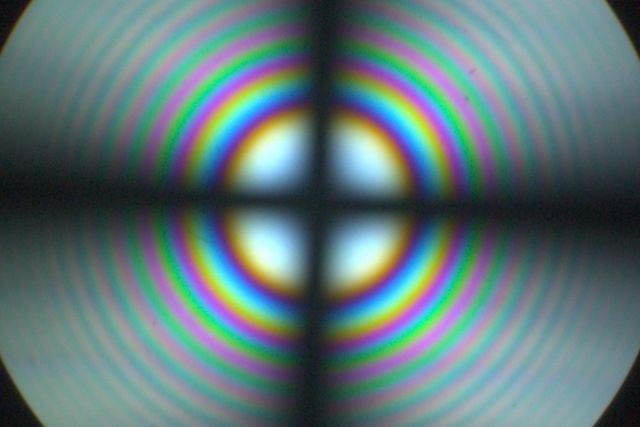 Acquired with linear polarized light Acquired with linear polarized light