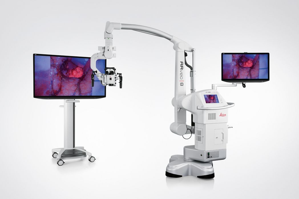 Microscope de visualisation numérique pour la neurochirurgie ARveo 8