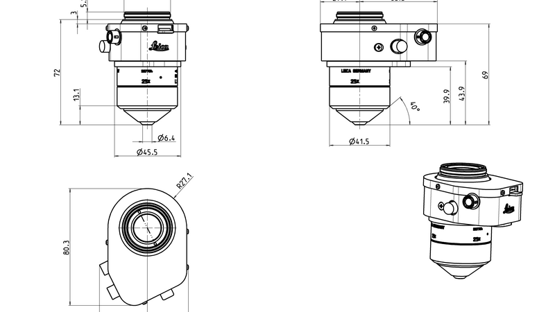 HC IRAPO L 25x/1,00 W motCORR