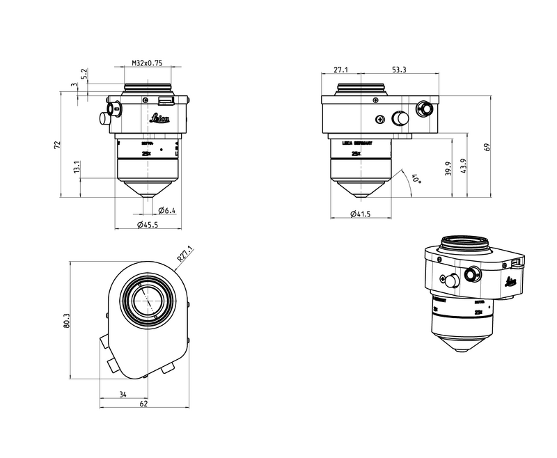 HC IRAPO L 25x/1,00 W motCORR