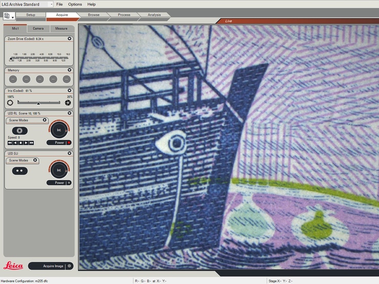 Operation via Leica Application Suite Operation via Leica Application Suite