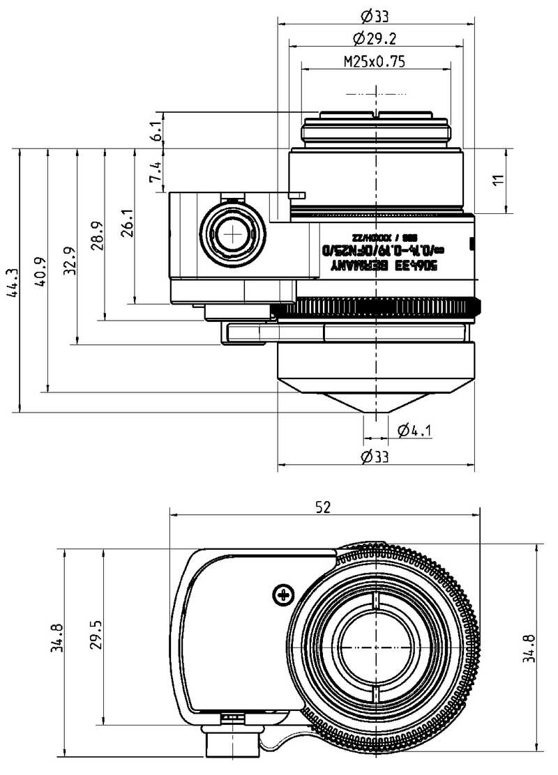 HC PL IRAPO 40x/1,10 W motCORR