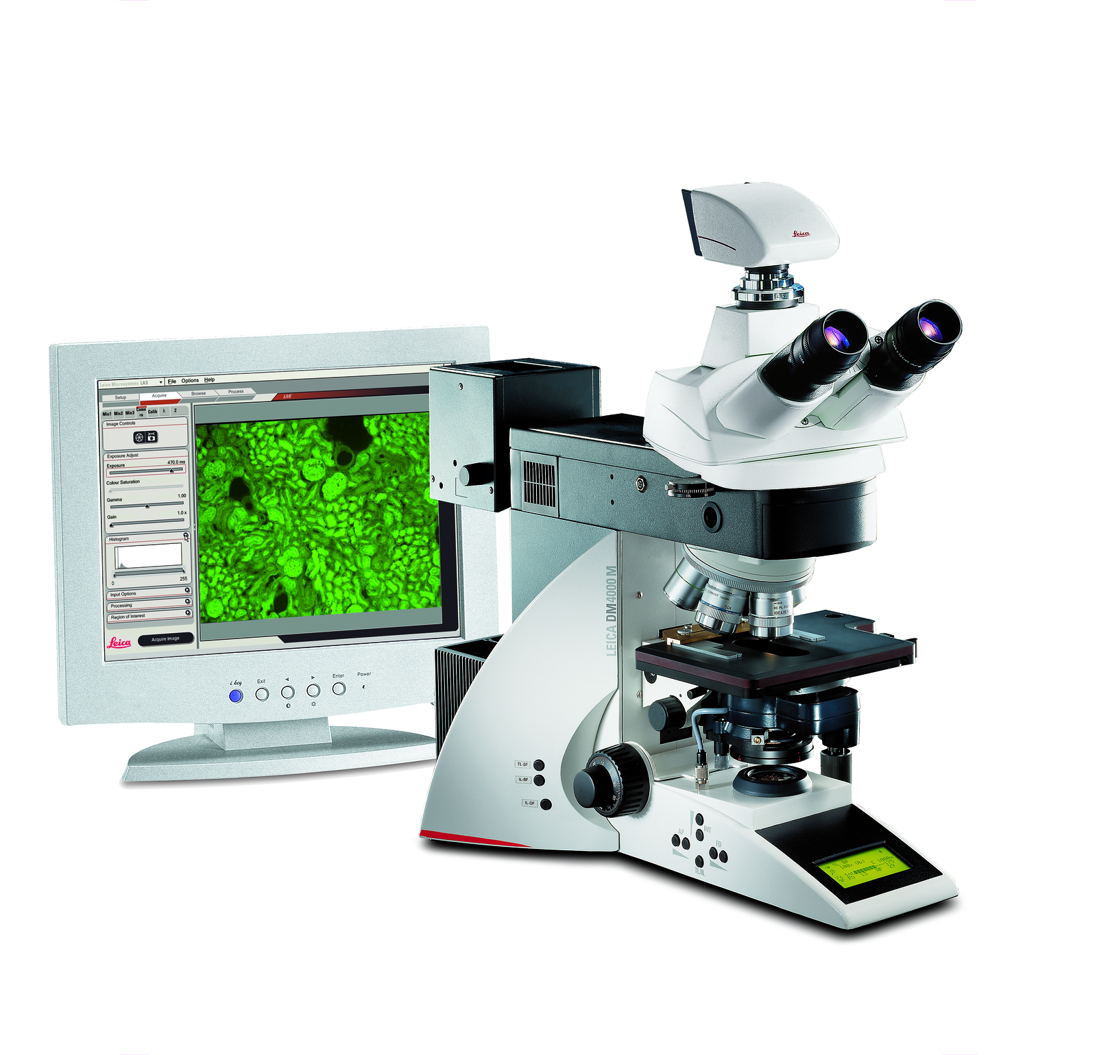 DFC450 C Digital 5 Megapixel Color Microscope Camera with Active