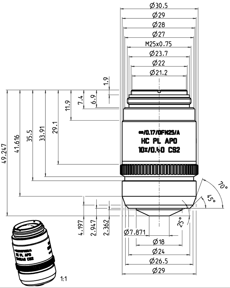 HC PL APO 10x/0,40 CS2