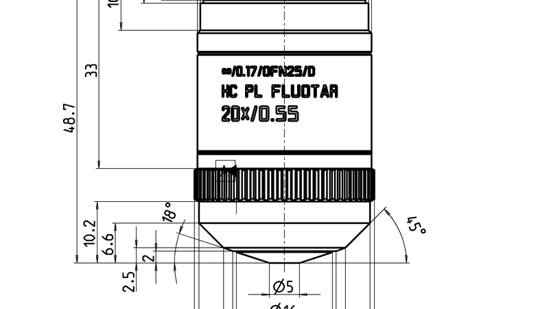 HC PL FLUOTAR 20x/0,55