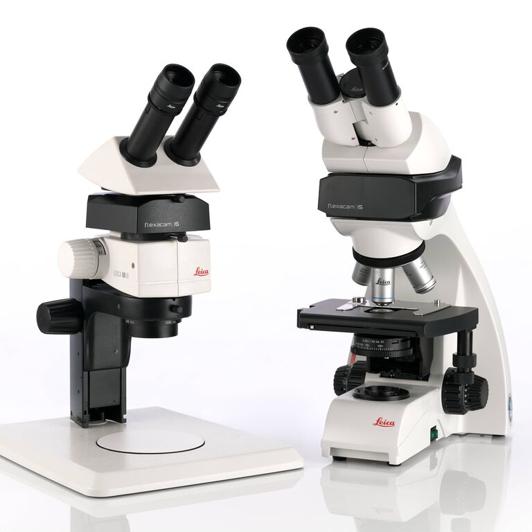 Leica flexacam i5, M60 & DM500 Microscopes