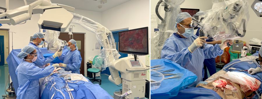 DIEP flap bilateral breast reconstruction performed by Mr Shadi Ghali and Mr Dariush Nikkhah, Plastic and Reconstructive Surgeons at the Royal Free London NHS Foundation Trust.