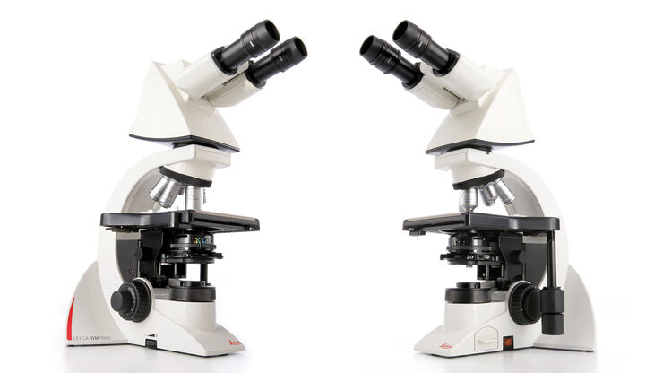 Leica DM1000 Product Image mirrored