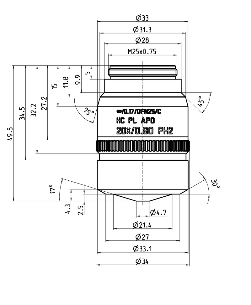 HC PL APO 20x/0,80 PH2