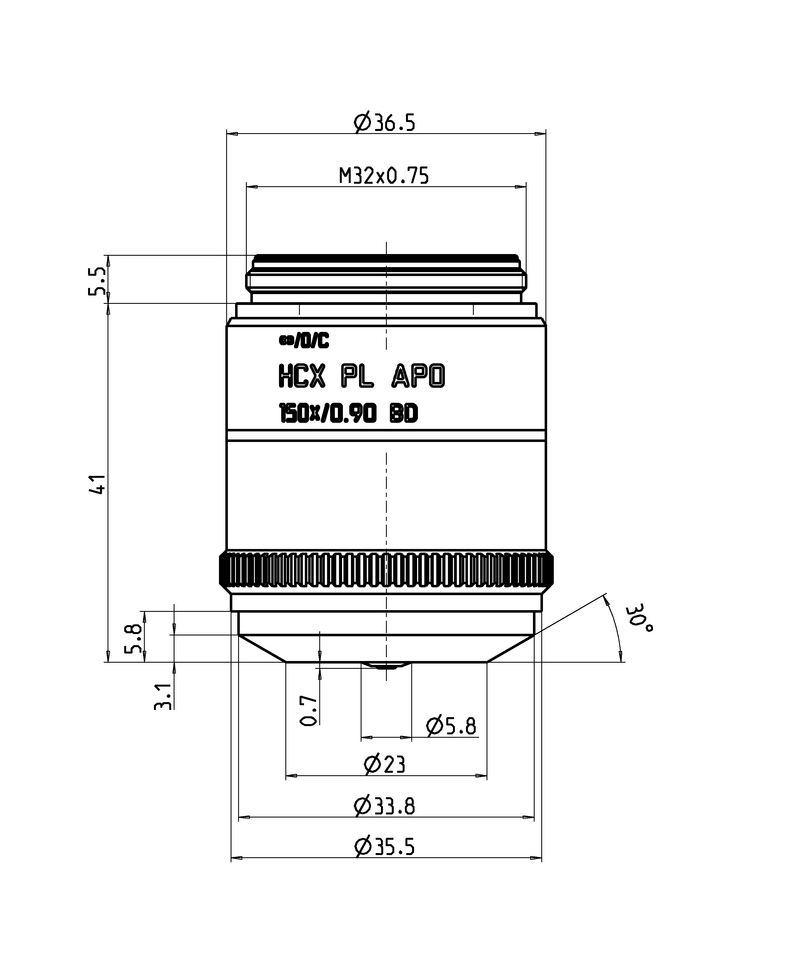 HC PL APO 150x/0,90 BD
