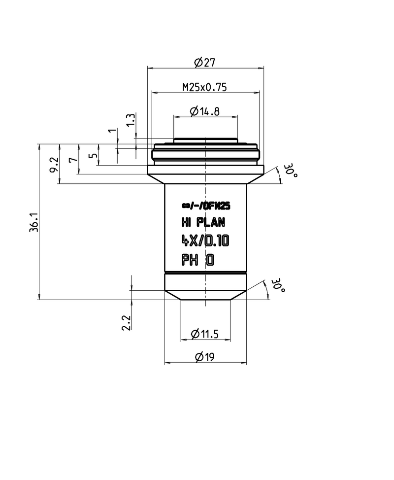 HI PLAN 4x/0,10 PH0