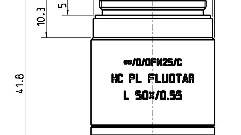 HC PL FLUOTAR L 50x/0.55