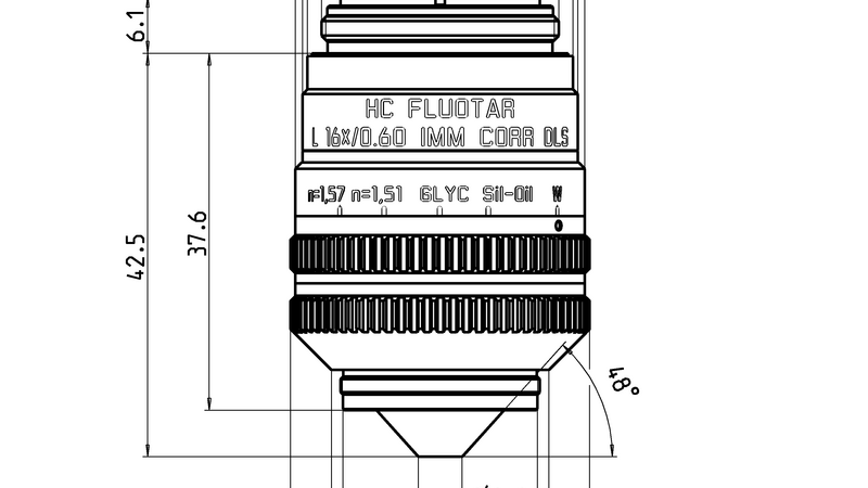HC FLUOTAR L 16x/0,60 IMM CORR DLS