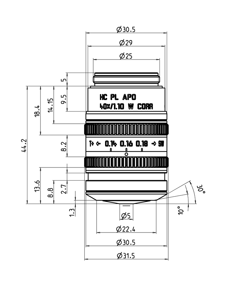HC PL APO 40x/1,10 W CORR