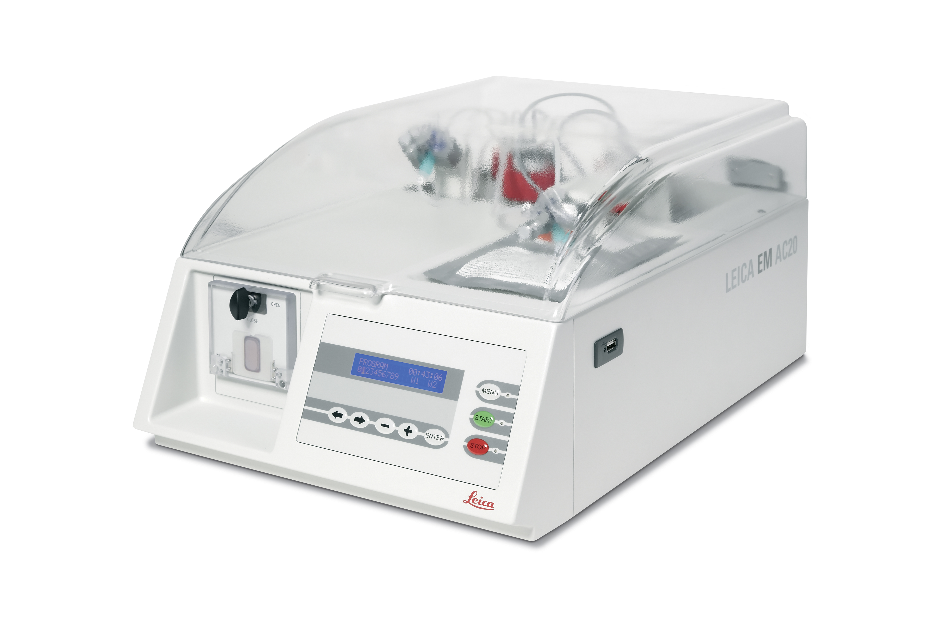 The Leica EM AC20 automatic contrasting instrument for ultrathin sections