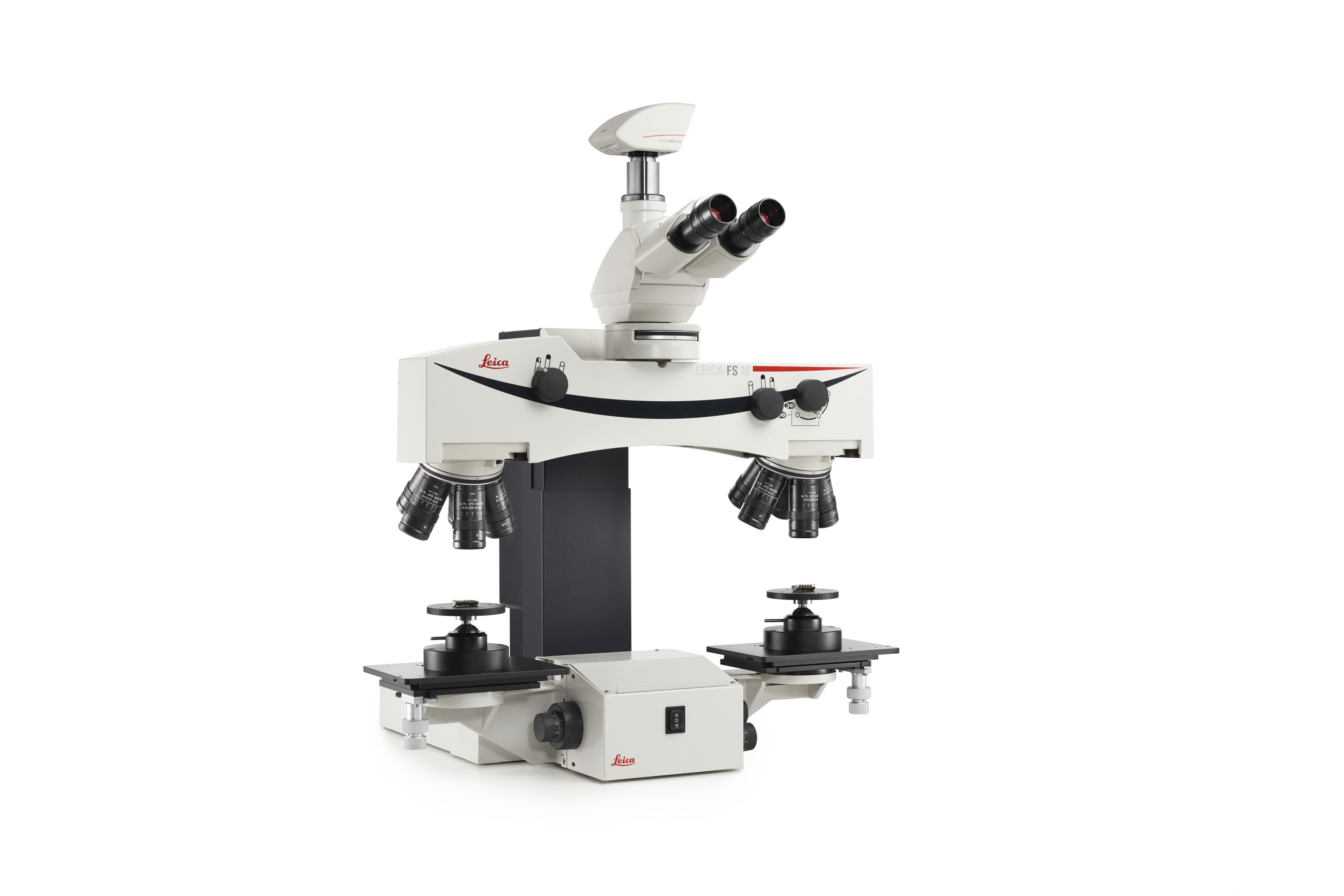 The manually controlled Leica FS M provides top optical and mechanical performance for forensic investigations. The manually controlled Leica FS M provides top optical and mechanical performance for forensic investigations.