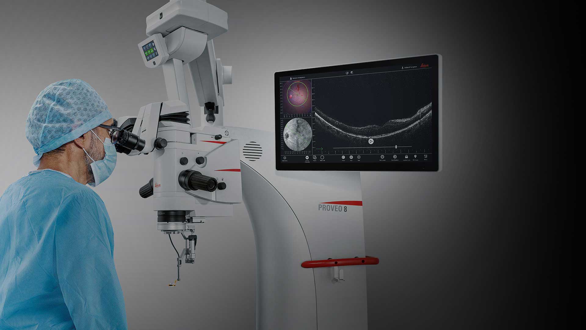 Observation à l'aide d'une loupe binoculaire de deux lasers monolithiques -  FIRST-TF